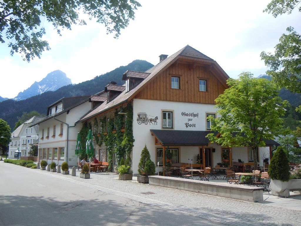 Gasthof Zur Post Hinterstoder Bagian luar foto